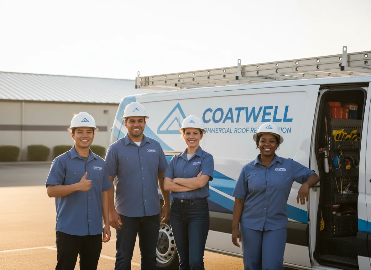 Commercial roof coating company in Rusk, TX
